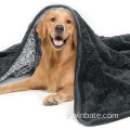 Couverture de jet de chien moelleux pour animaux de compagnie de haute qualité